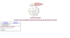 Desktop Screenshot of evisado.coitipa.es